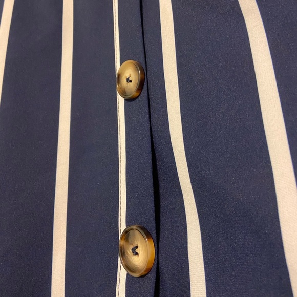 Striped button-down blouse - Picture 2 of 3